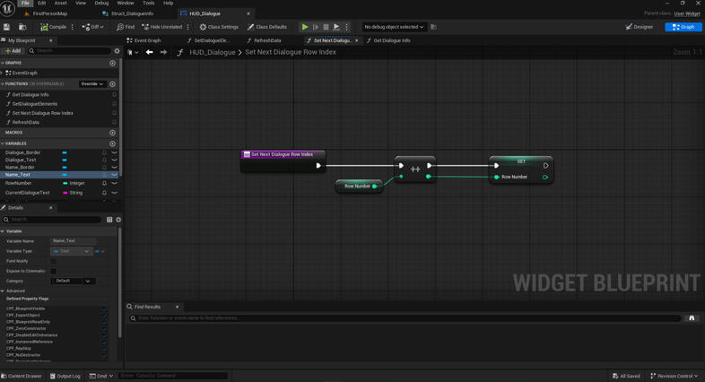 Set Next Dialogue